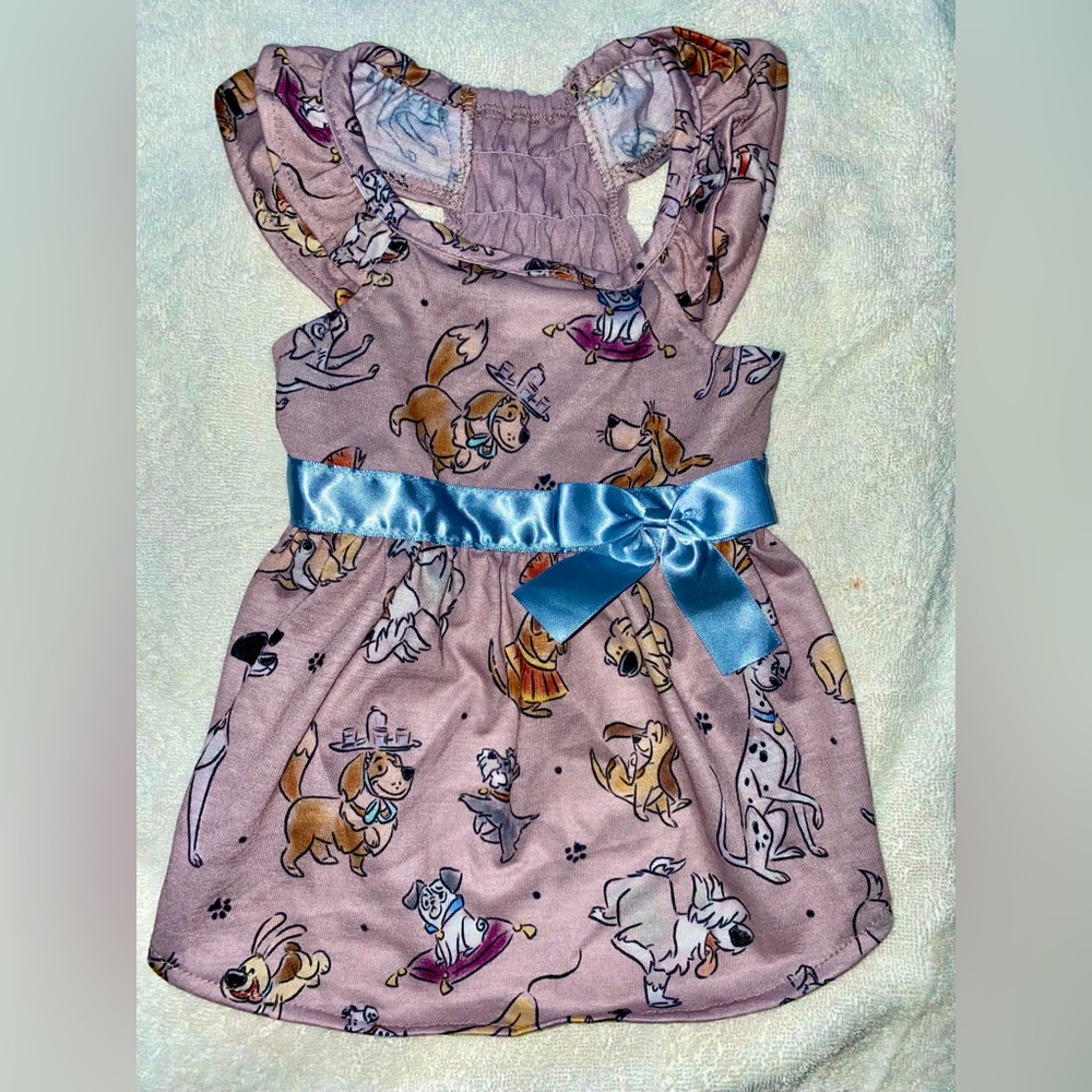 2 DISNEY Parks Tails Dress for Dogs with Bow | LG/XLG | Only Worn Once